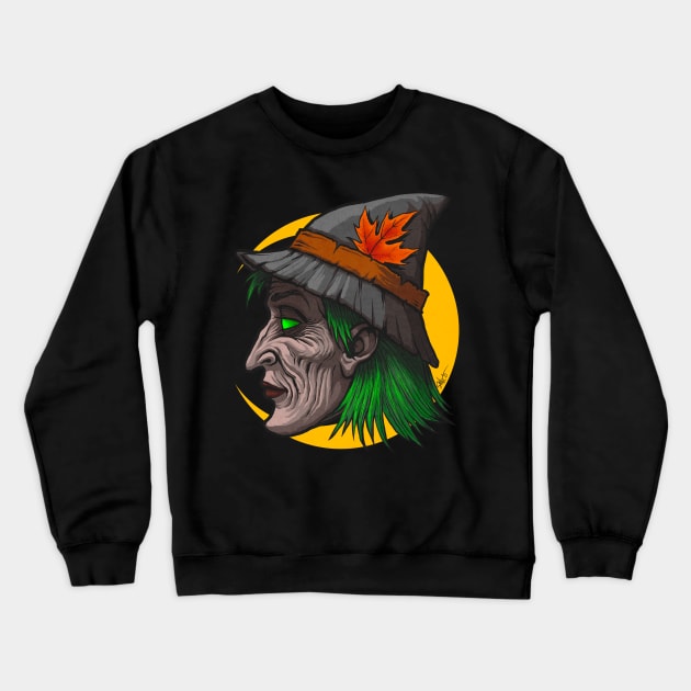 FrightFall2021: Witch Crewneck Sweatshirt by Chad Savage